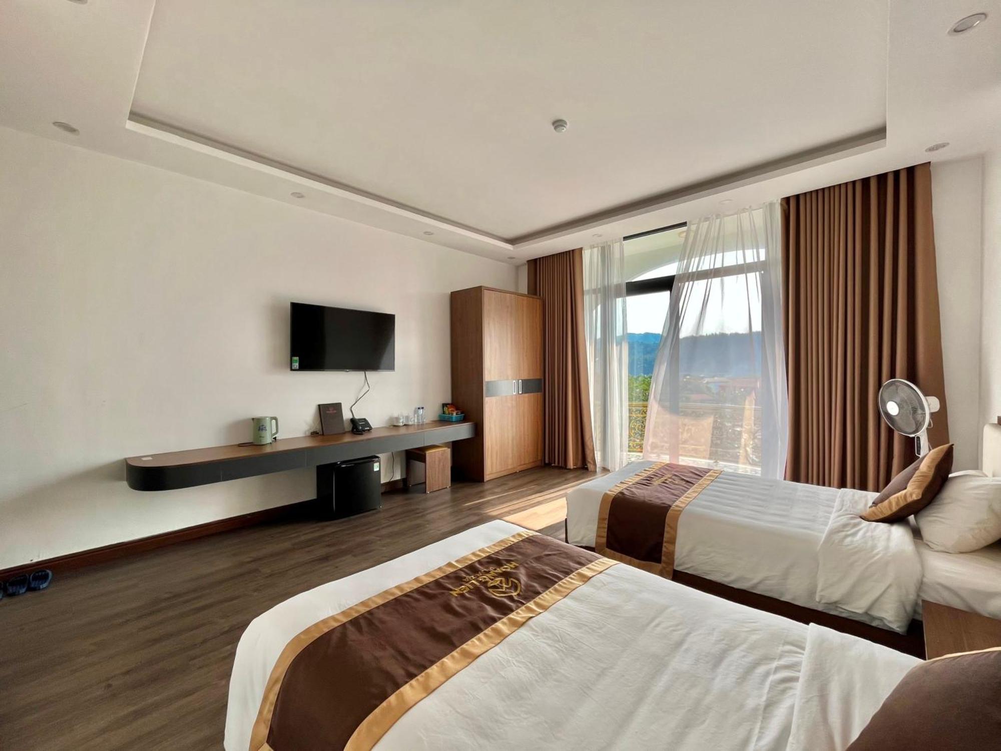Hoang Lien Hotel Lai Chau Bagian luar foto